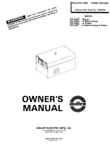 Miller TIG-RIG Owner's manual