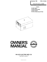 Miller JA430024 Owner's manual