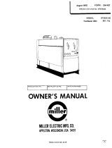Miller TRAILBLAZER 22G Owner's manual