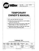 Miller Trailblazer 251 Owner's manual