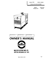 Miller HE735009 Owner's manual