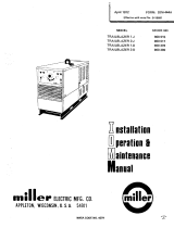 Miller 71000001 Owner's manual