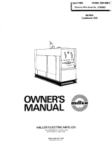 Miller JC606962 Owner's manual