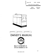 Miller HH047249 Owner's manual