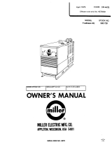 Miller TRAILBLAZER 4G Owner's manual