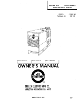 Miller TRAILBLAZER 4G Owner's manual