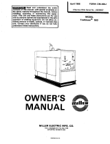Miller TRAILBLAZER 55D Owner's manual