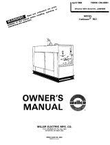 Miller TRAILBLAZER 55D Owner's manual