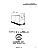 Miller HG013930 Owner's manual
