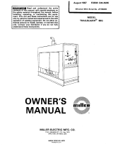 Miller JH158405 Owner's manual