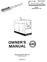 Miller JE779362 Owner's manual