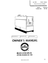 Miller HF868088 Owner's manual