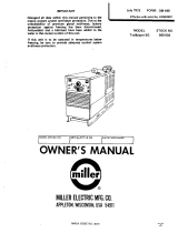 Miller HD694887 Owner's manual