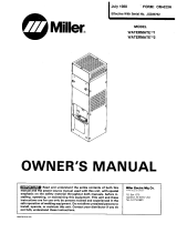 Miller WATERMATE 1 Owner's manual