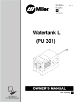 Miller WATERTANK l (PU 301) Owner's manual