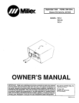 Miller WC-3A Owner's manual