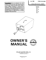 Miller WC-3/S Owner's manual