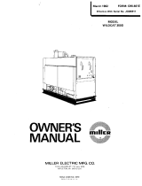 Miller JC585911 Owner's manual