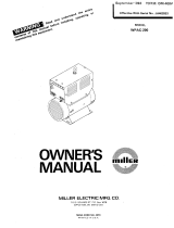 Miller JA402833 Owner's manual