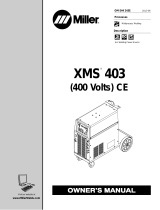 Miller XMS 403 CE Owner's manual