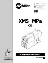 Miller XMS MPA WIRE FEEDER CE Owner's manual