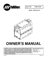 Miller XMT 200 C Owner's manual
