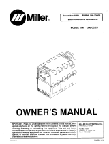 Miller KA895189 Owner's manual