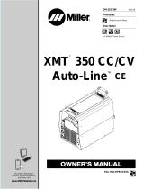 Miller XMT 350 CC/CV AUTO-LINE CE 907556003 Owner's manual
