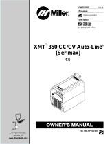 Miller XMT 350 CC/CV/AUTO-LINE (SERIMAX) Owner's manual