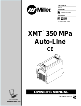 Miller XMT 350 MPA CC/CV AUTO-LINE CE 907558 Owner's manual