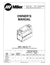 Miller XMT 400 CC 50HZ CE Owner's manual