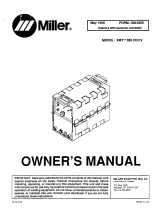 Miller XMT 400 CC/CV Owner's manual