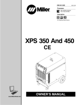 Miller XPS 450 CE Owner's manual