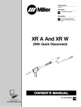 Miller XR A AND XR W GUNS Owner's manual