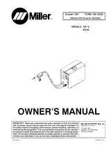 Miller KB102064 Owner's manual