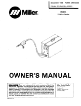 Miller JJ358516 Owner's manual