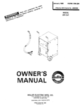 Miller JE832269 Owner's manual