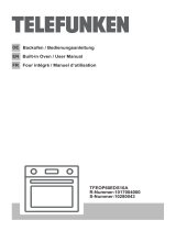 Telefunken TFEOP60EDS10A Backofen Owner's manual