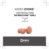 Widex EVOKE E-XP User Instructions