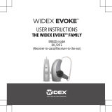 Widex EVOKE RIC312D User Instructions