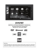 Dual DVN927BT Owner's manual