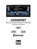 Dual XRM47BT Owner's manual