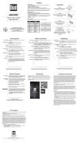 Dual MXD337BT Quick start guide