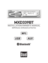 Dual XRM47BT Owner's manual