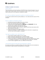 Goodmans GV102ZRH10 Operating instructions