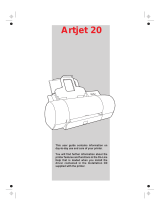 Olivetti Artjet 20 Owner's manual