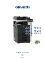 Olivetti d-Color MF220-MF280-MF360 Owner's manual