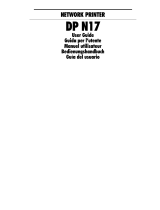 Olivetti DP N17 Owner's manual