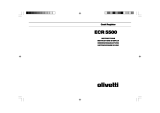 Olivetti ECR 5500 Owner's manual