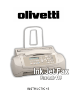 Olivetti Fax-Lab 115 Owner's manual